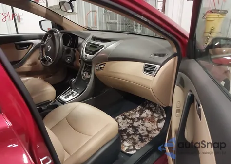 2012 Hyundai Elantra Limited (Ulsan Plant) из США, поврежденный, VIN KMHDH4AE9CU478292